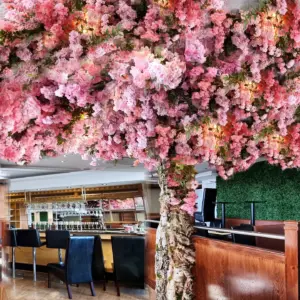 Blossom tree restaurant decor