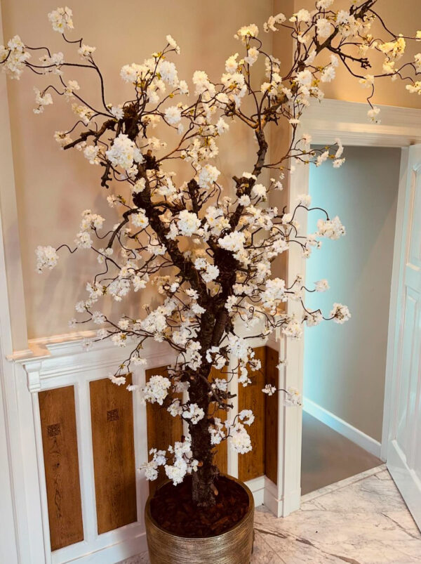 Blossom tree pot
