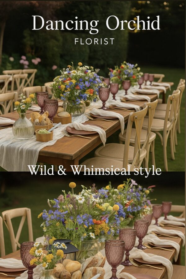Wild & Whimsical Floral theme